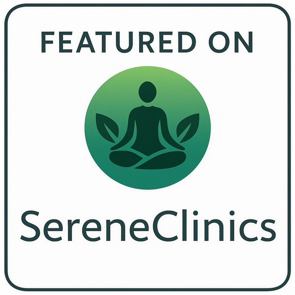 Featured on SereneClinics Badge